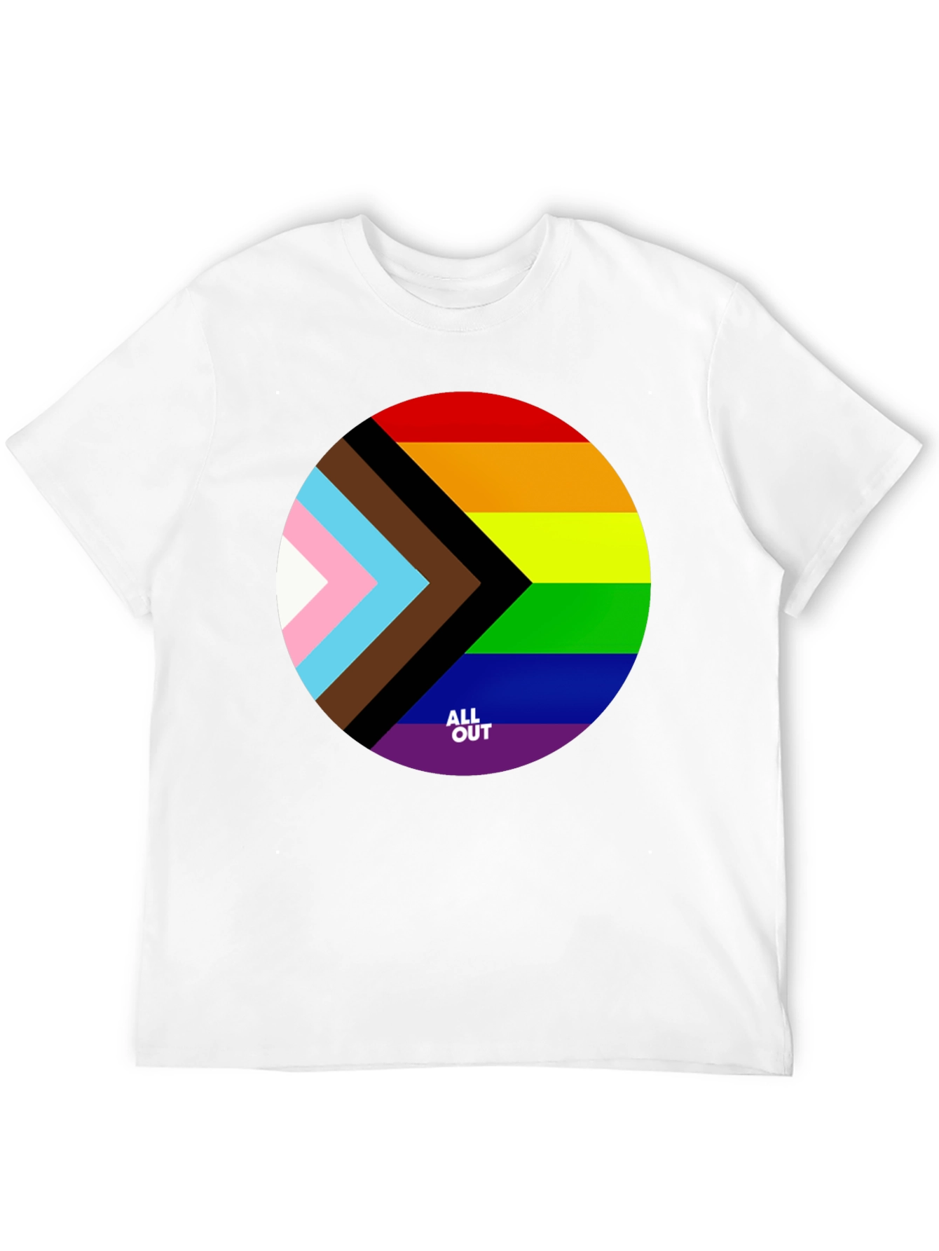 Pride T-Shirt - All Out - Black