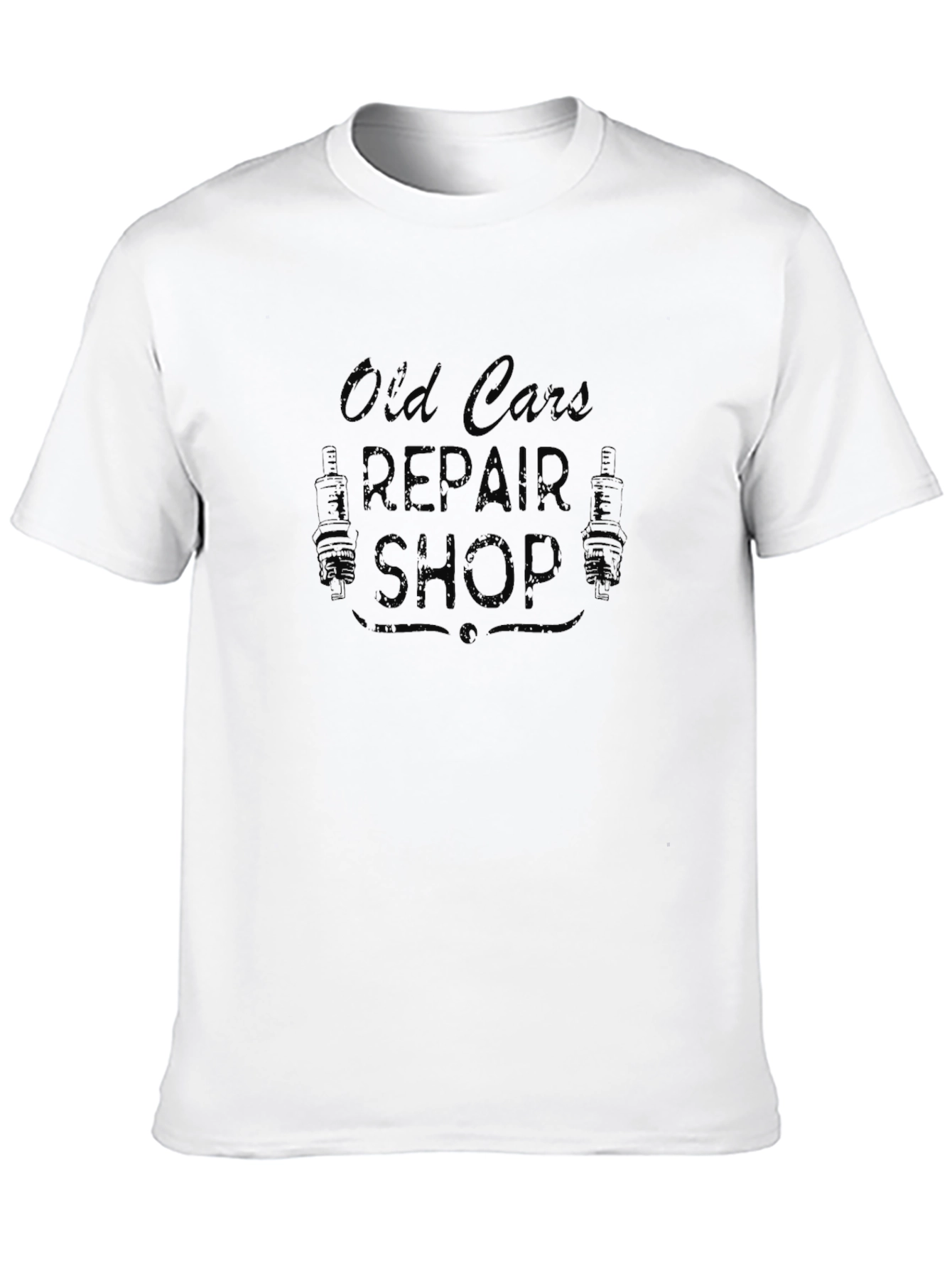 Old Cars Repair Shop Graphic Tee