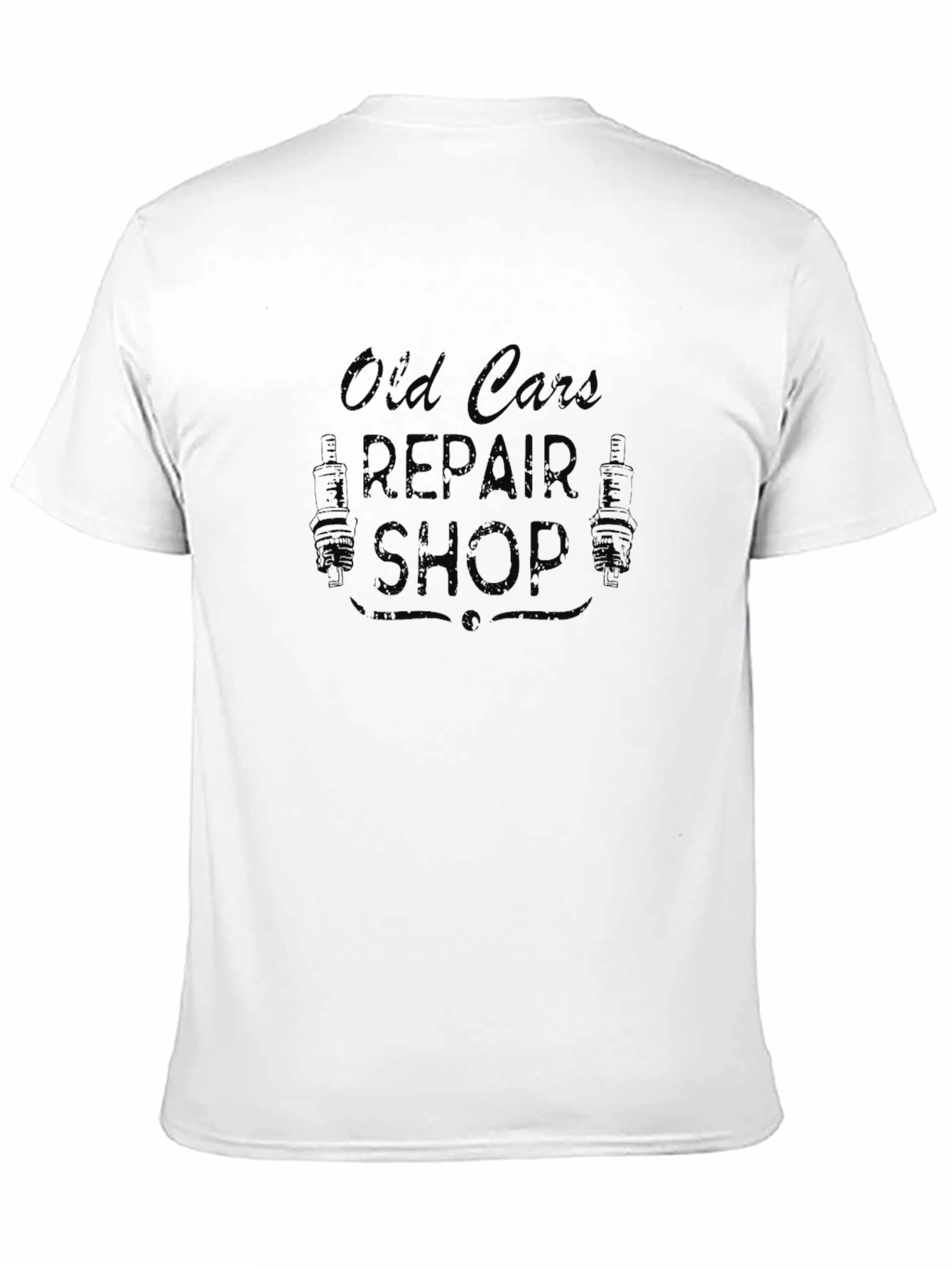 Old Cars Repair Shop Graphic Tee