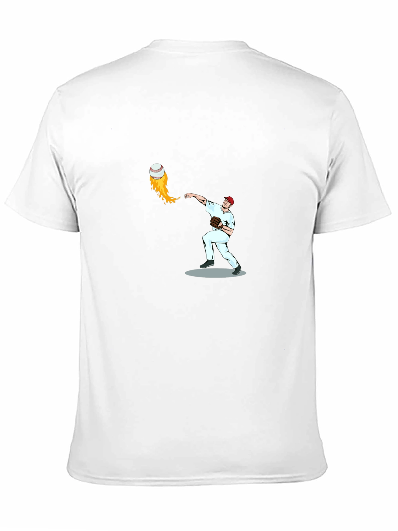 Baseball Pitcher Graphic T-Shirt