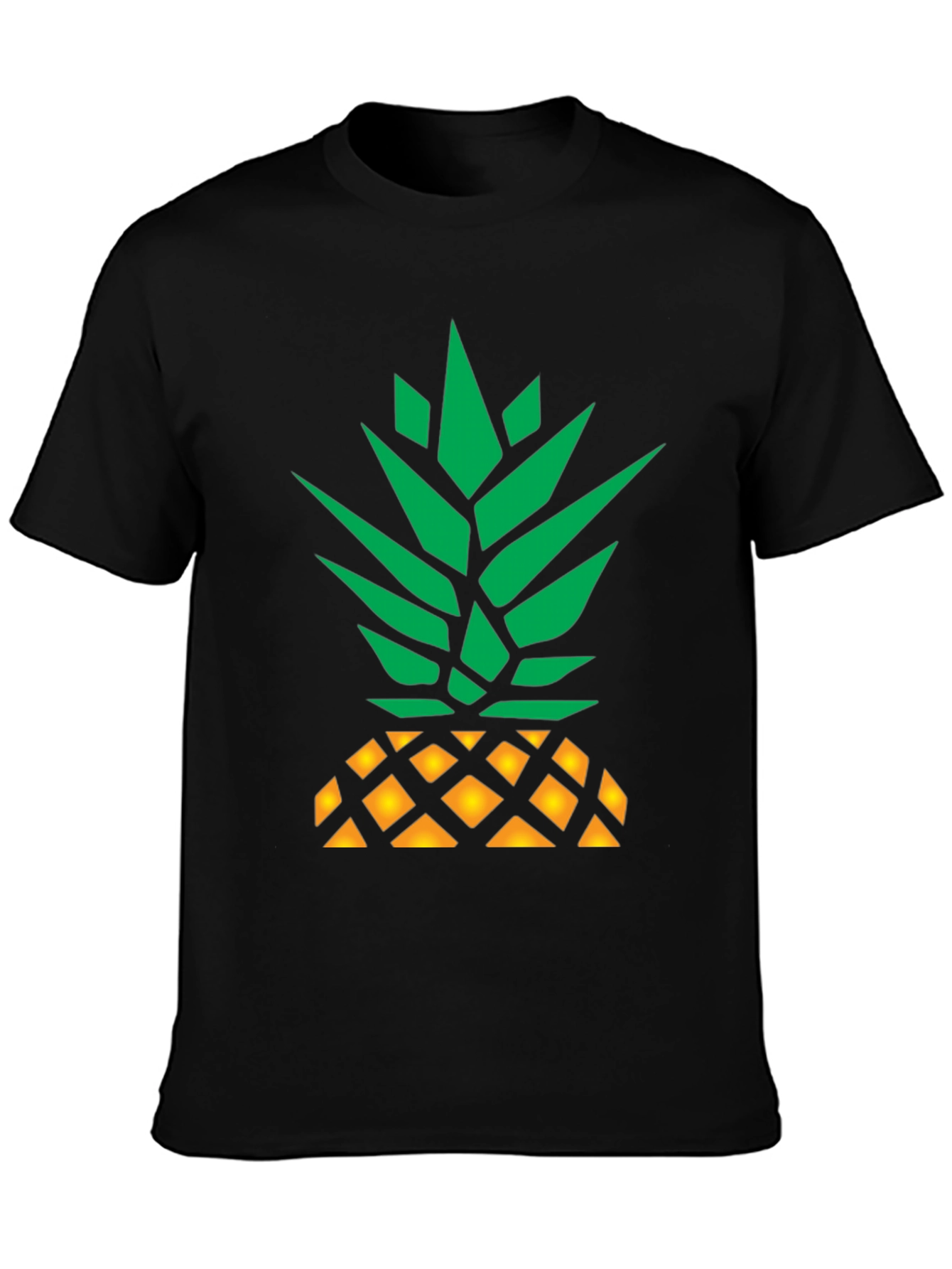 Pineapple Graphic T-Shirt - Funky Fruit Design