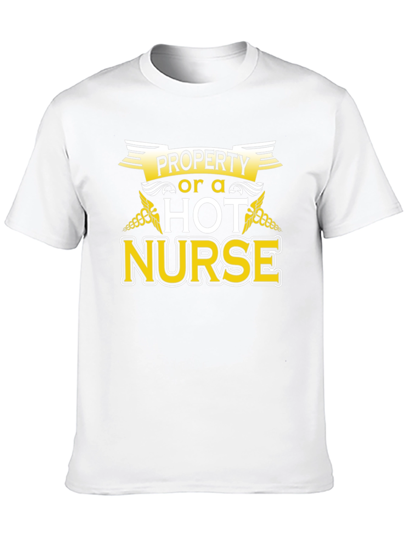 Property of a Hot Nurse Graphic T-Shirt