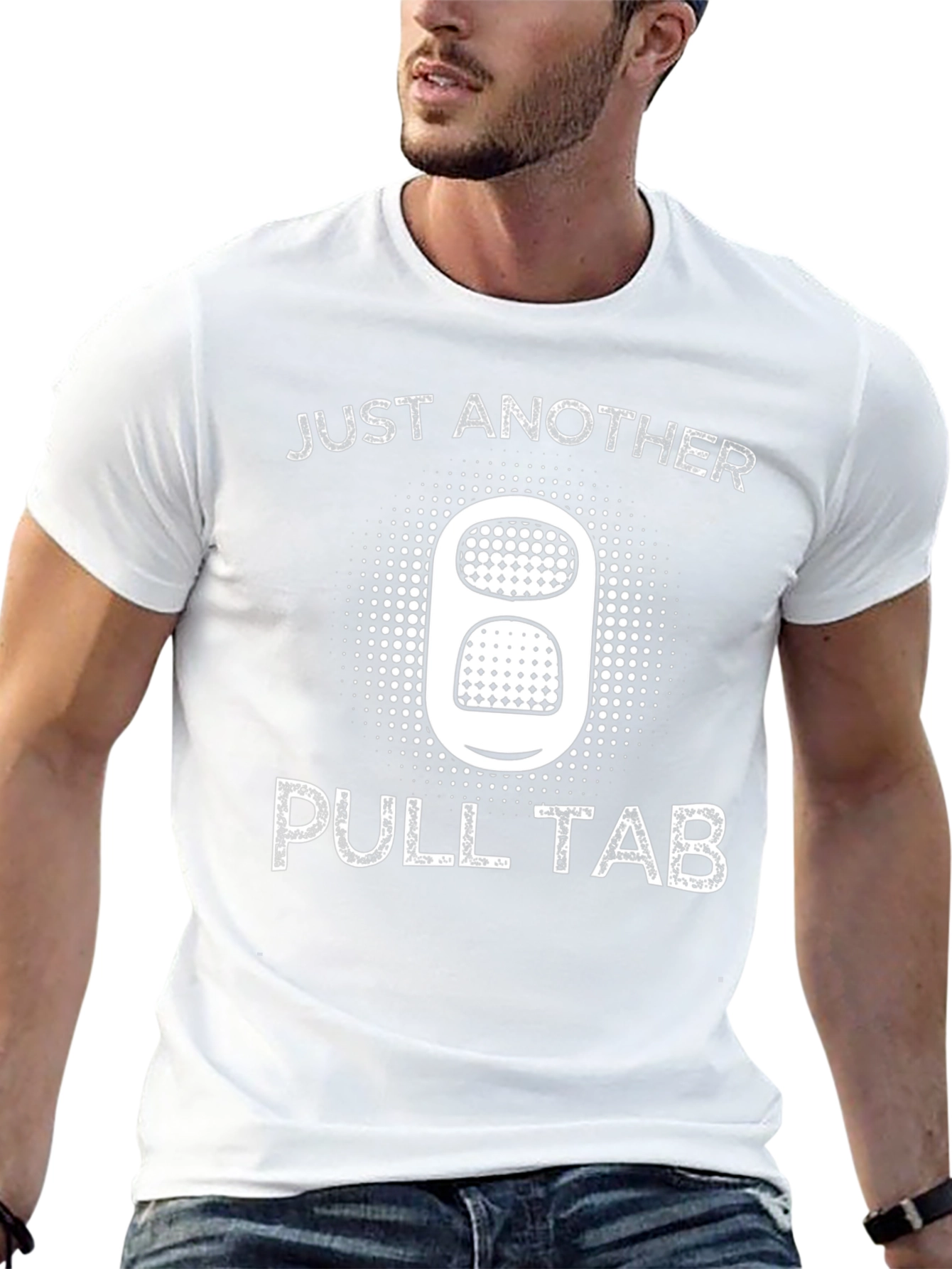 Just Another Pull Tab Graphic T-Shirt