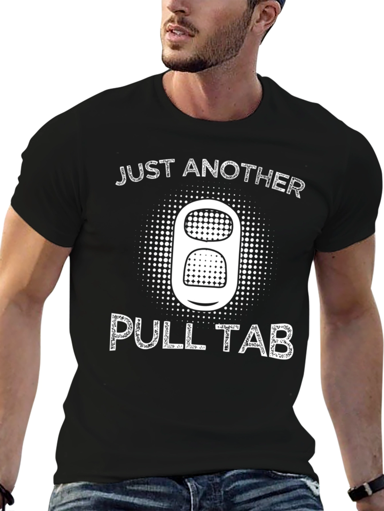 Just Another Pull Tab Graphic T-Shirt