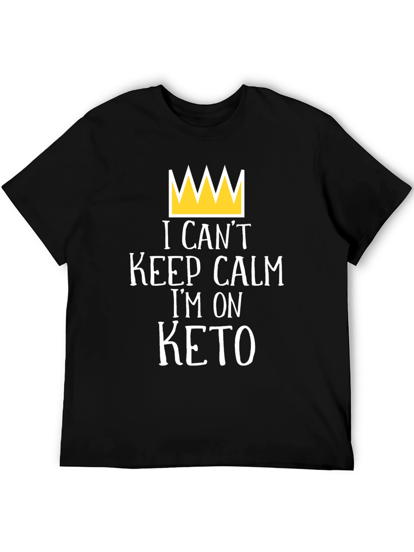 Funny Keto Diet T-Shirt - I Cant Keep Calm