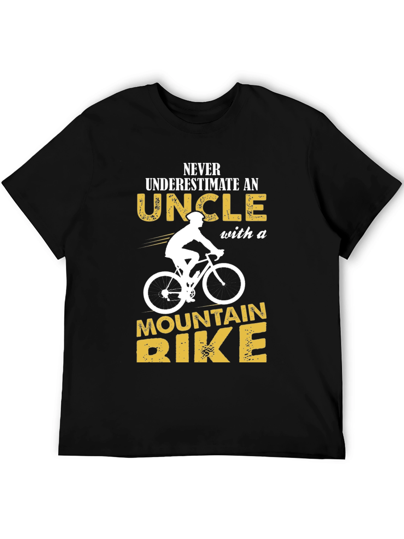 Uncle Mountain Bike T-Shirt - Black