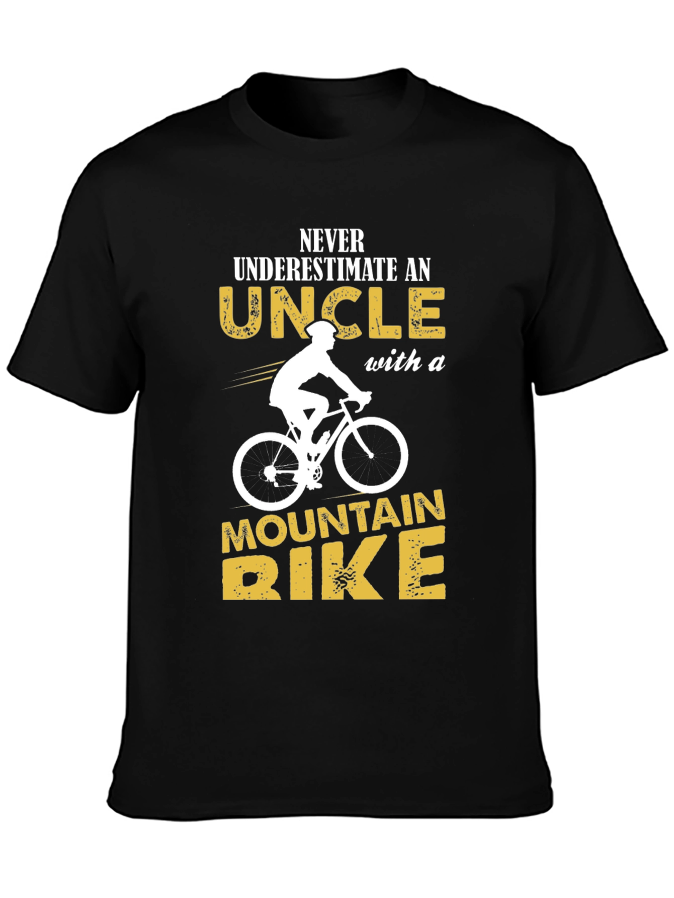 Uncle Mountain Bike T-Shirt - Black