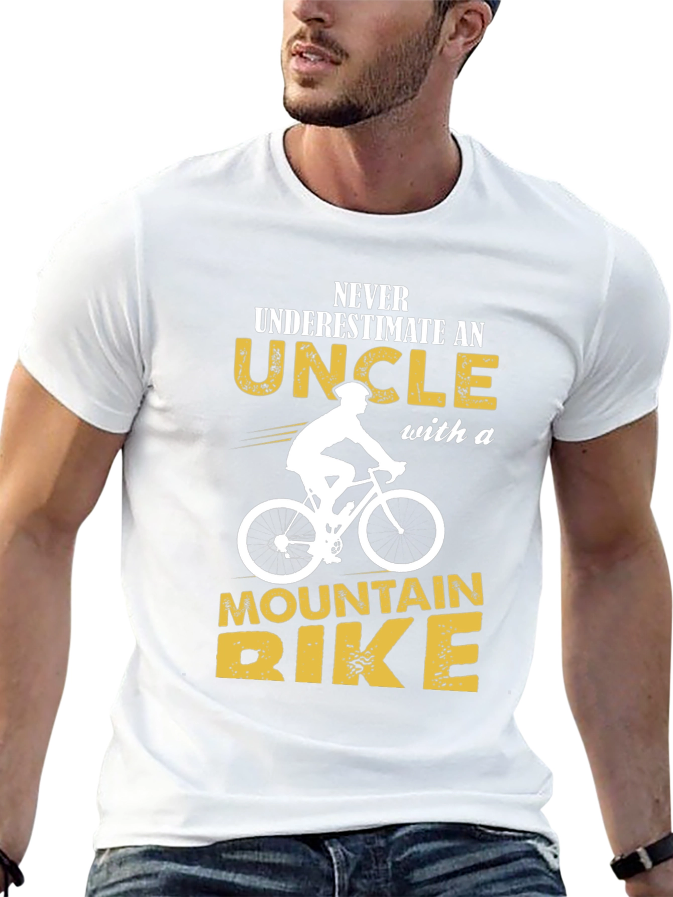 Uncle Mountain Bike T-Shirt - Black