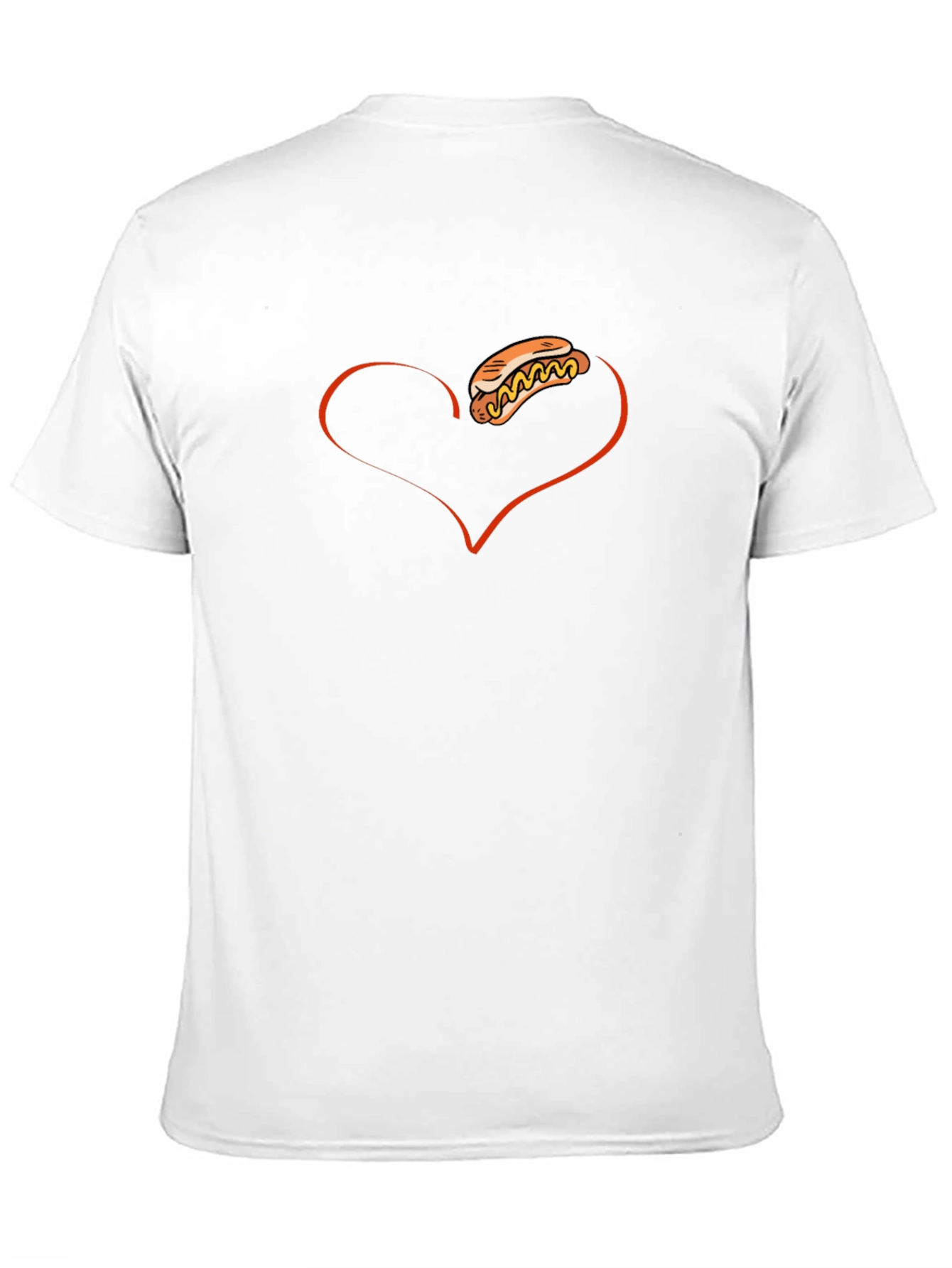 I Heart Hotdogs Graphic Tee