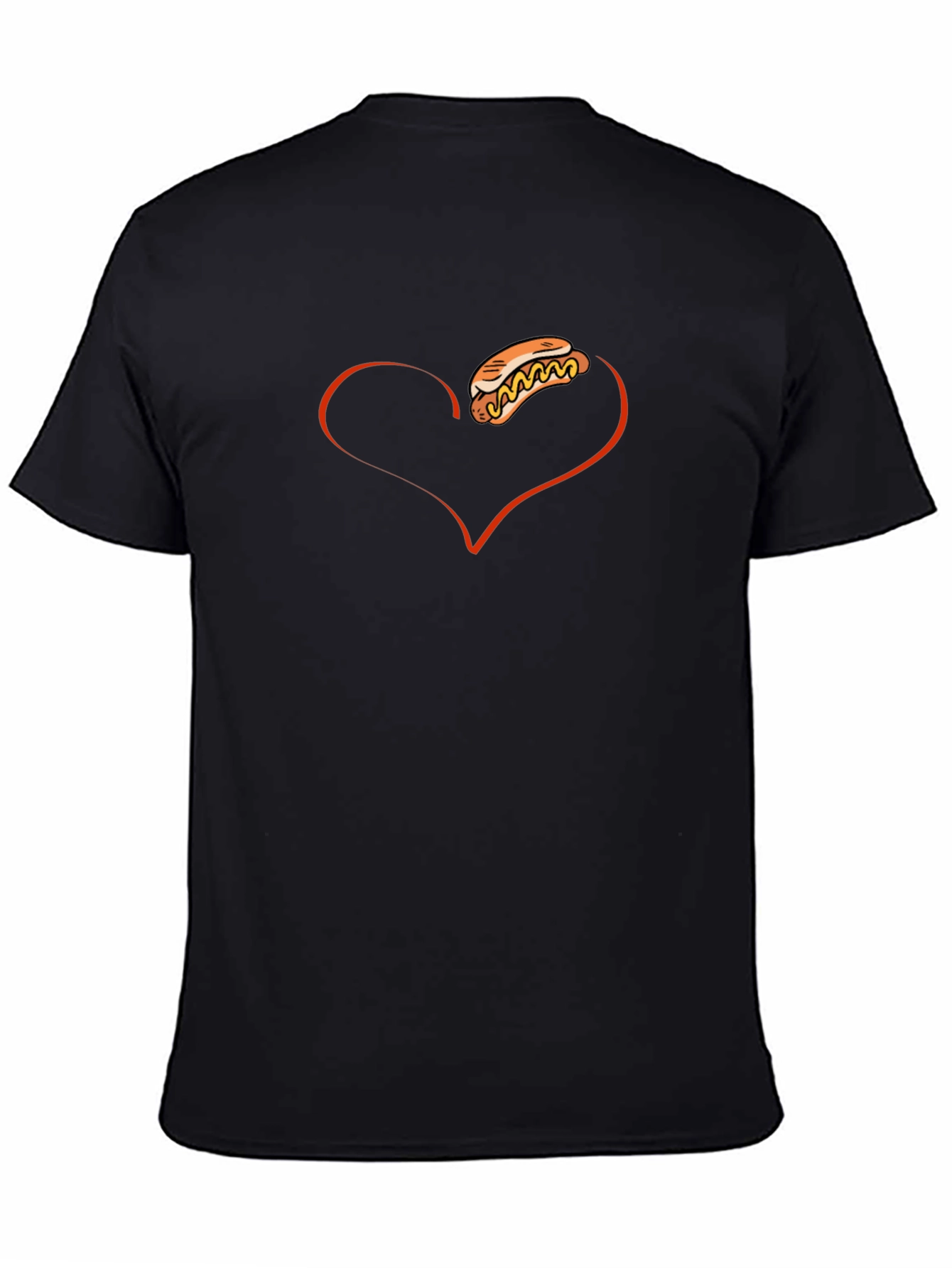 I Heart Hotdogs Graphic Tee