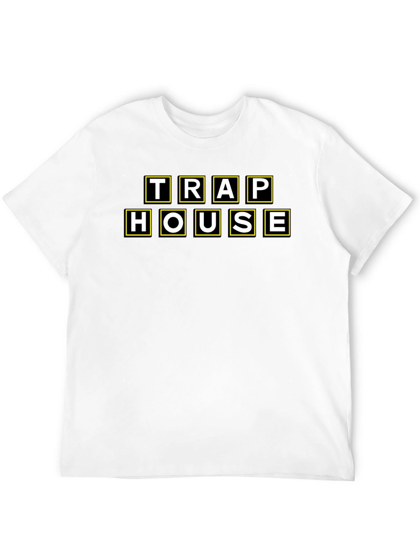Trap House Graphic Tee - Black