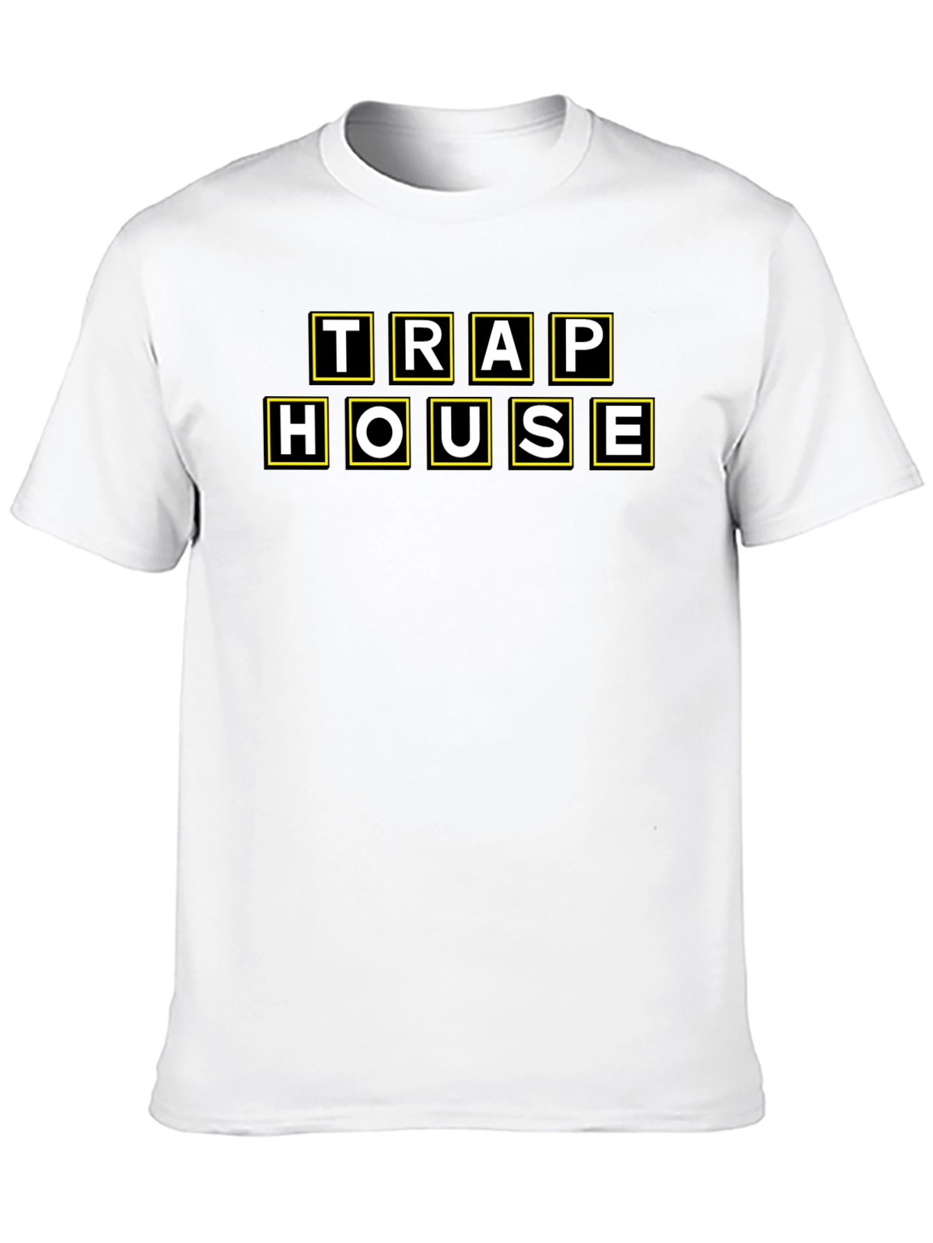 Trap House Graphic Tee - Black