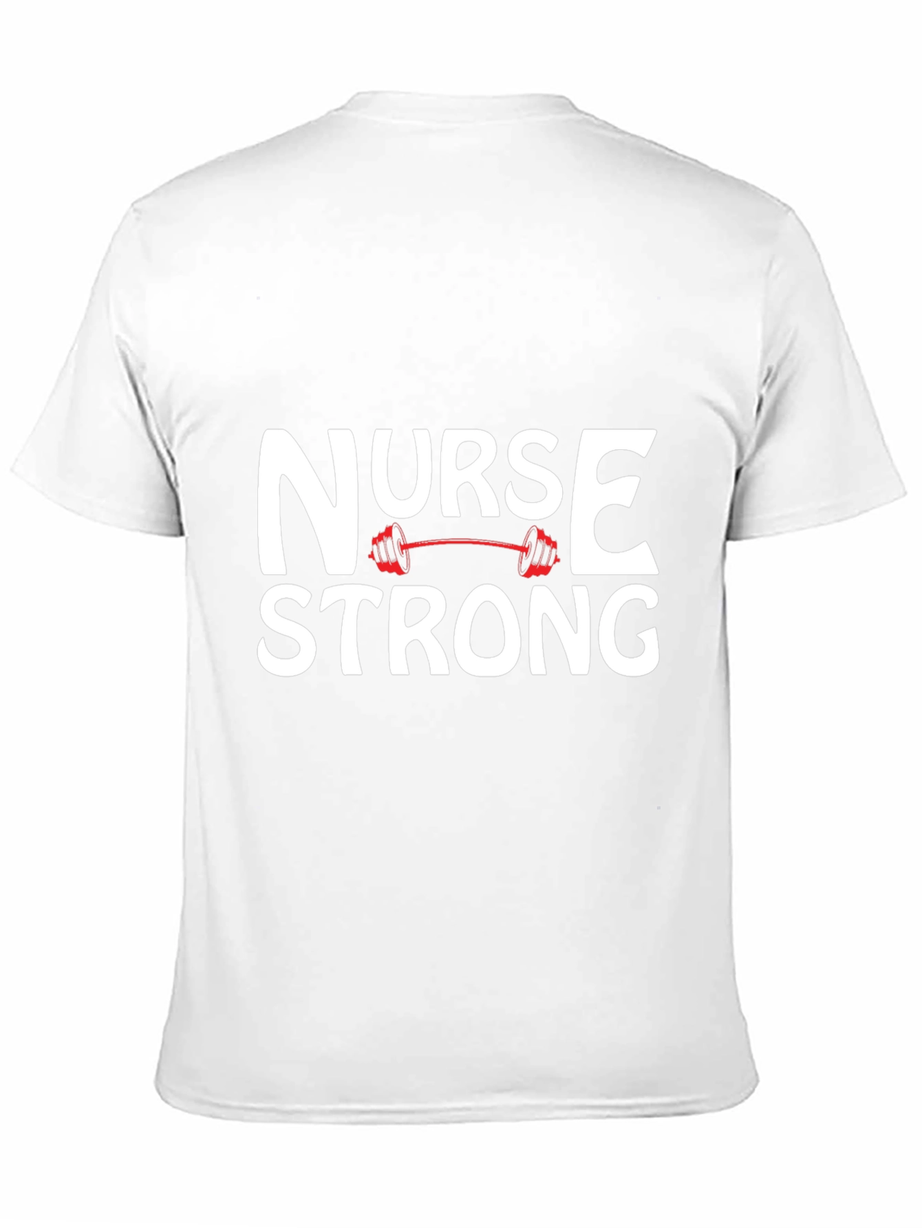 Nurse Strong Graphic Tee - Black Cotton T-Shirt