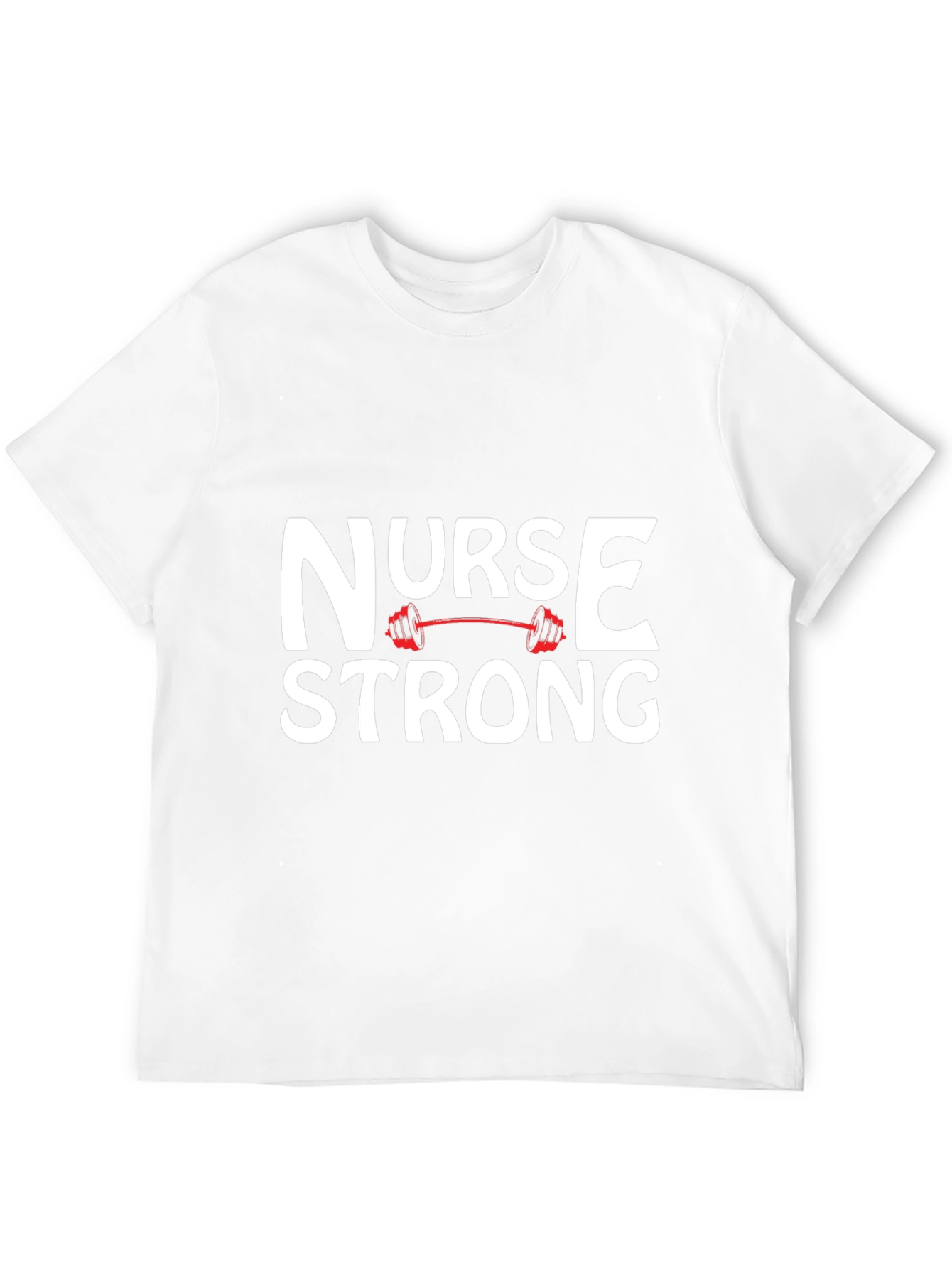 Nurse Strong Graphic Tee - Black Cotton T-Shirt