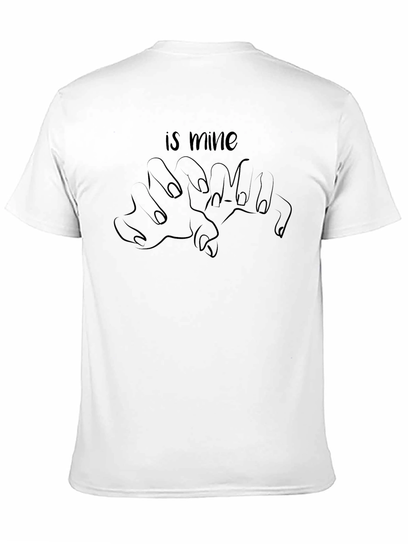 Mine Hands Graphic Tee - Black Cotton Comfort