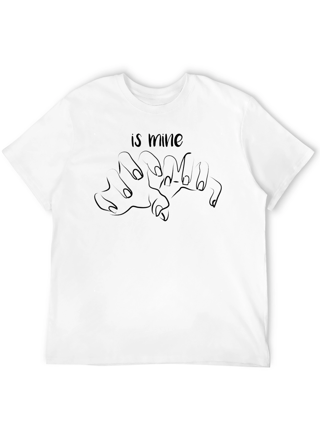 Mine Hands Graphic Tee - Black Cotton Comfort