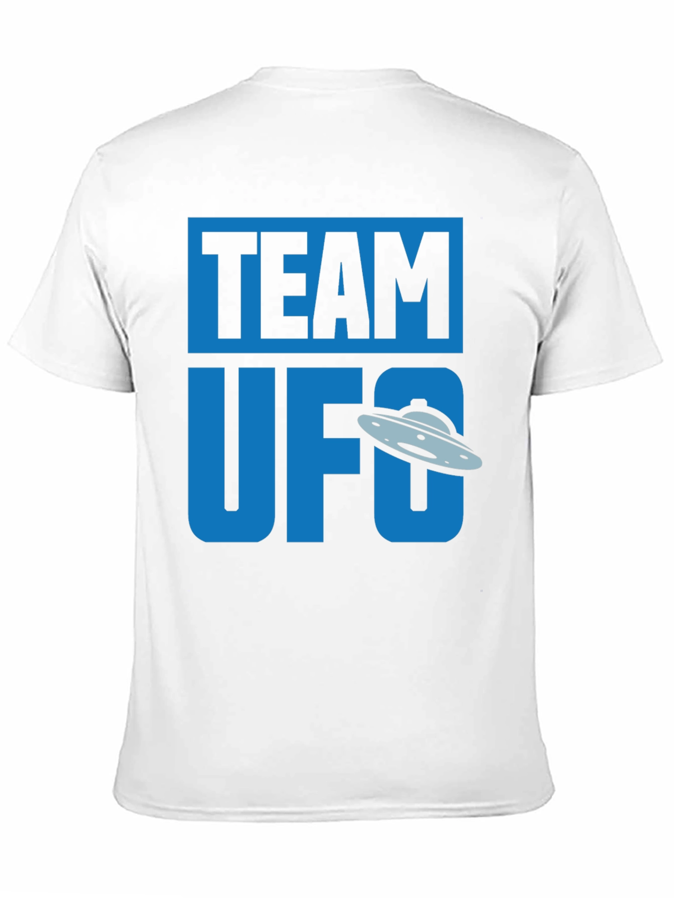 Team UFO Graphic T-Shirt - Black Cotton Tee