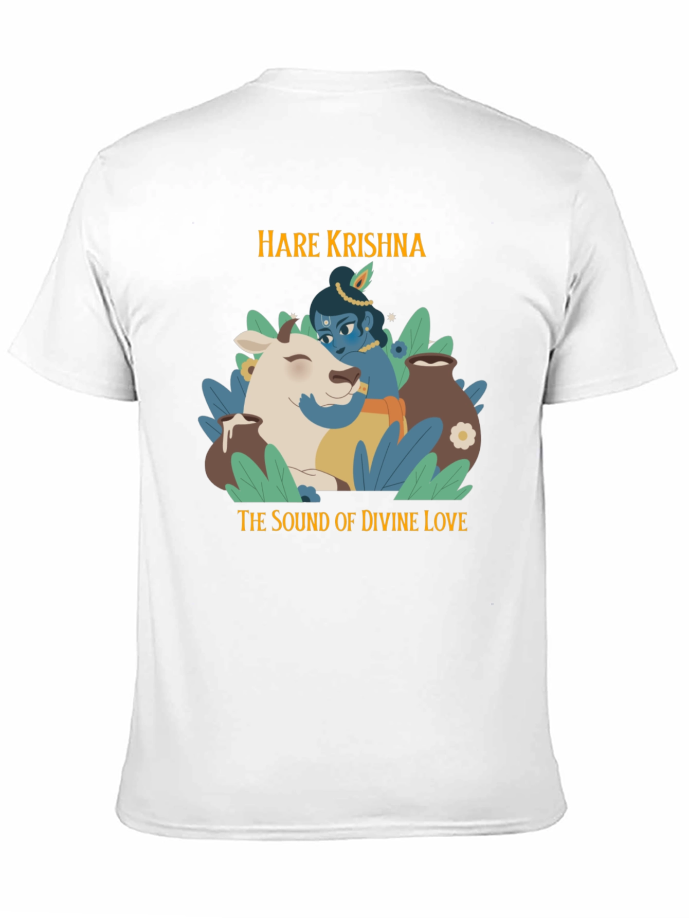 Hare Krishna Divine Love Graphic T-Shirt