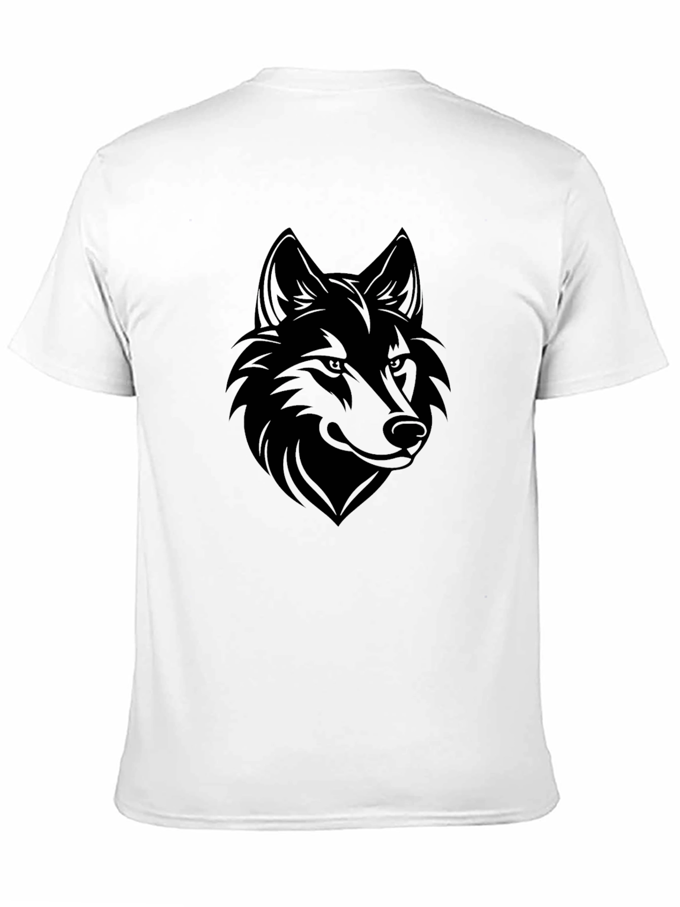 Black Wolf Graphic Tee - Mens