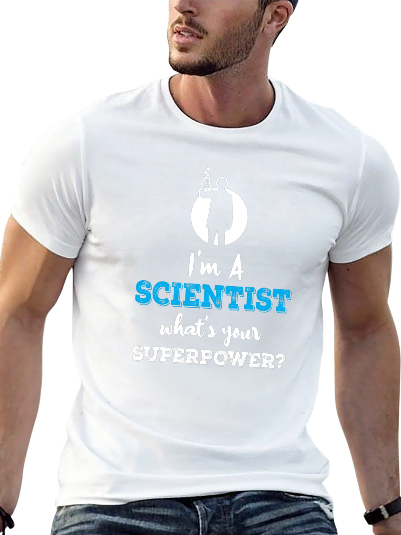 Scientist Superpower T-Shirt - Funny Science Tee