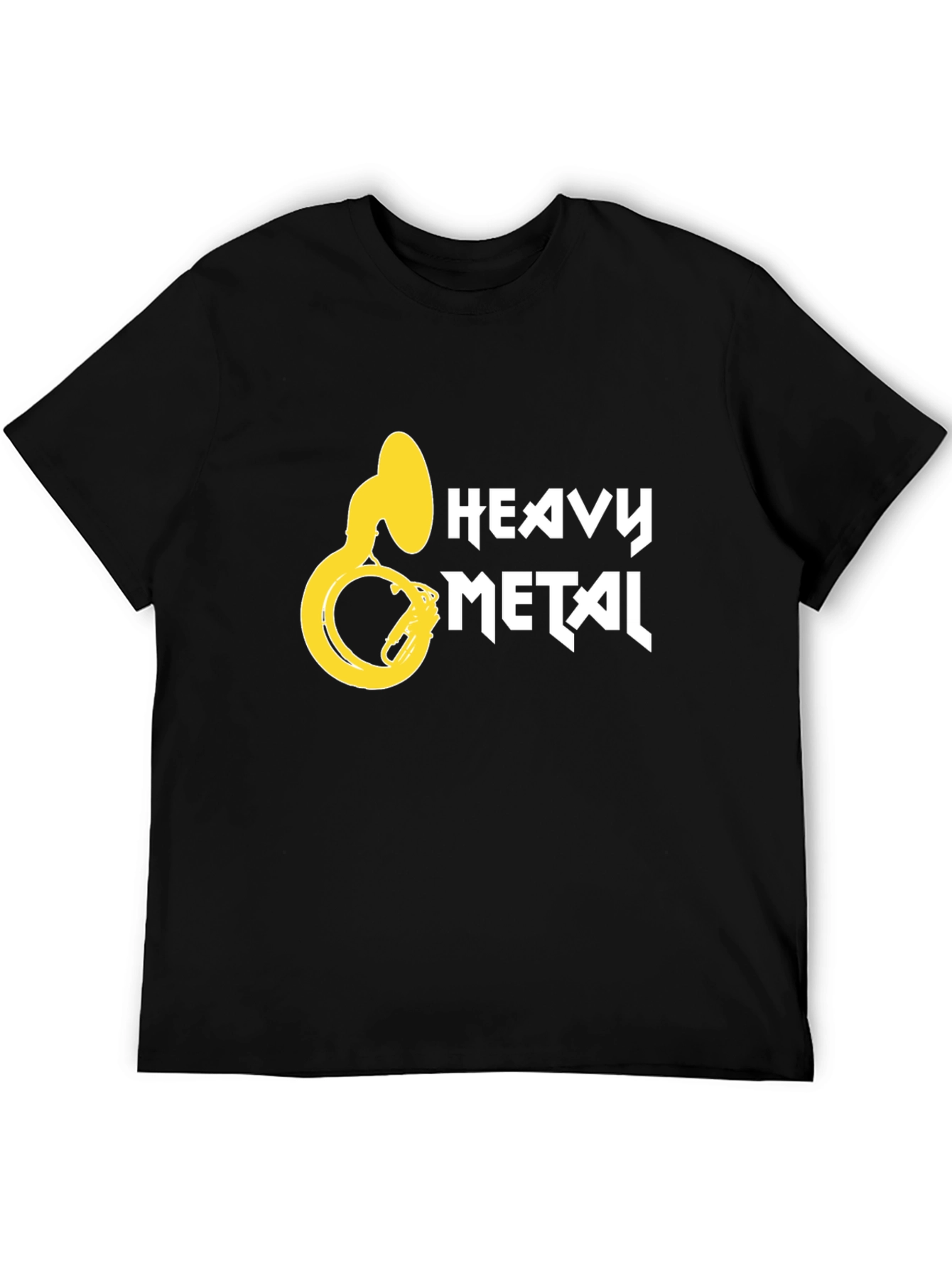 Heavy Metal Tuba T-Shirt - Black