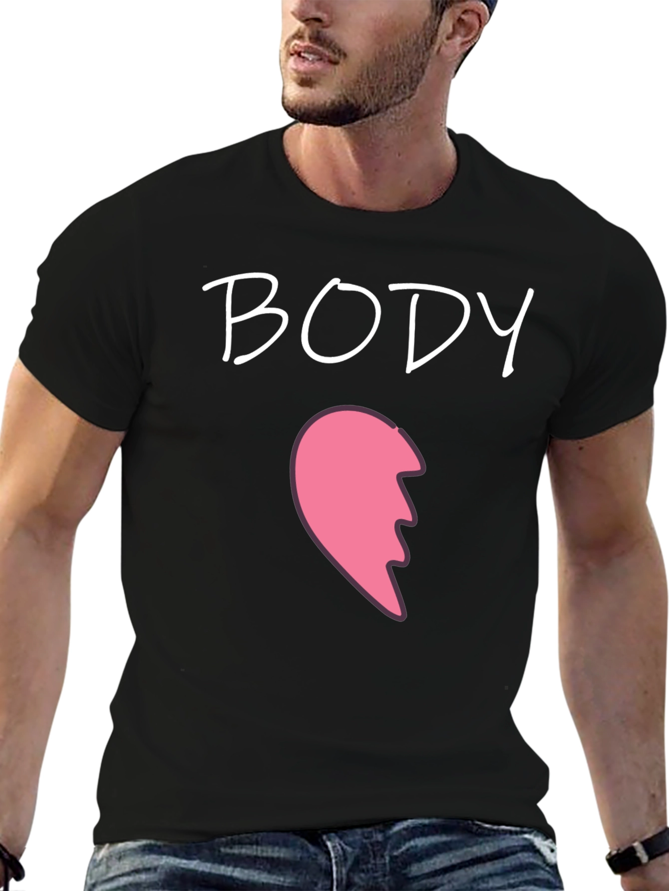 Heart Body T-Shirt - Matching Couples Tee