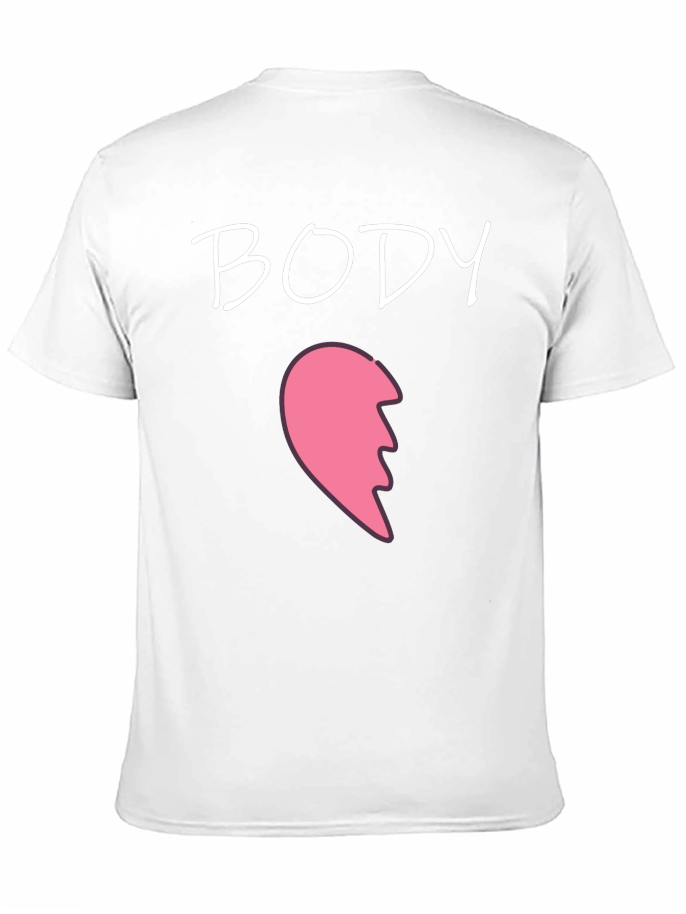 Heart Body T-Shirt - Matching Couples Tee