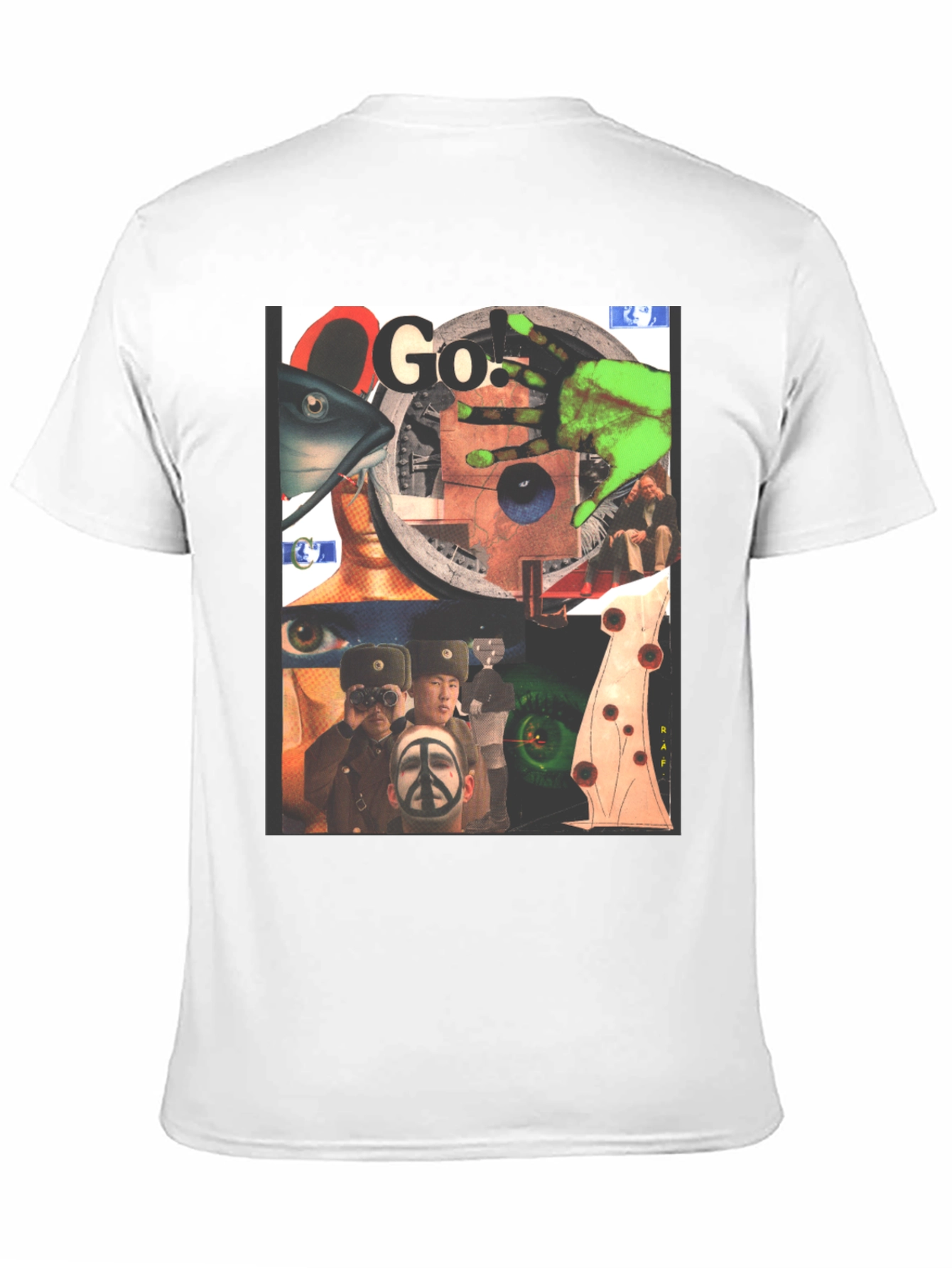 Graphic Print Black T-Shirt