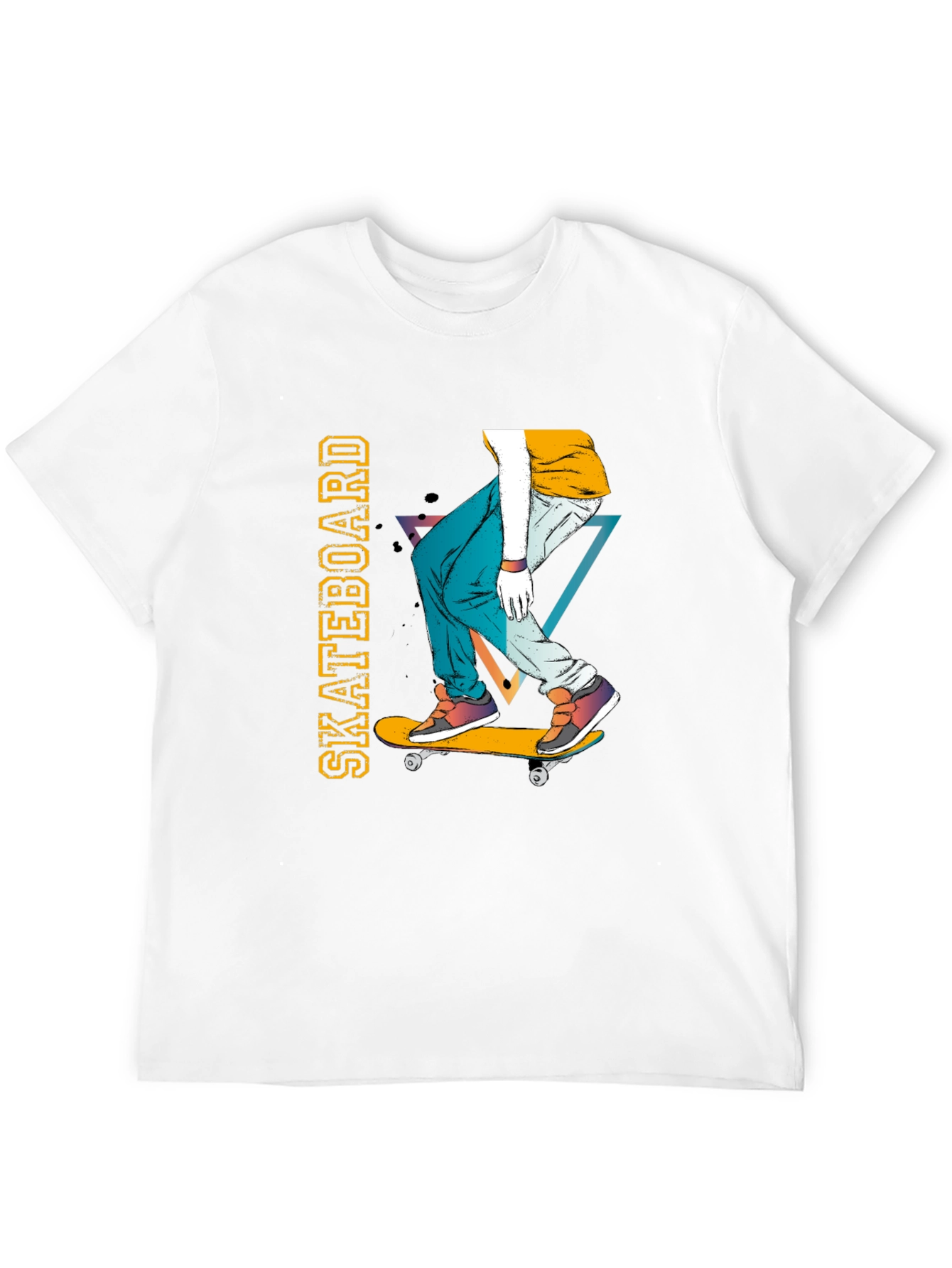 Skateboarder Graphic Tee - Cool Casual Style