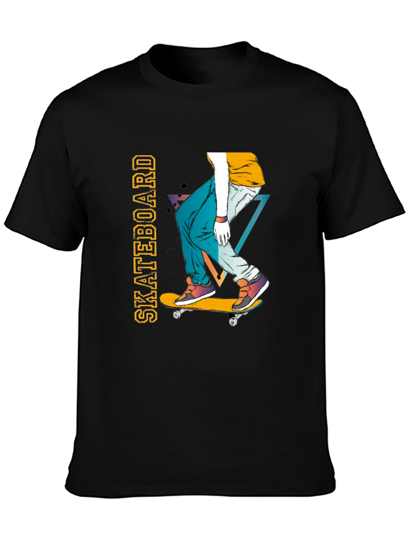Skateboarder Graphic Tee - Cool Casual Style