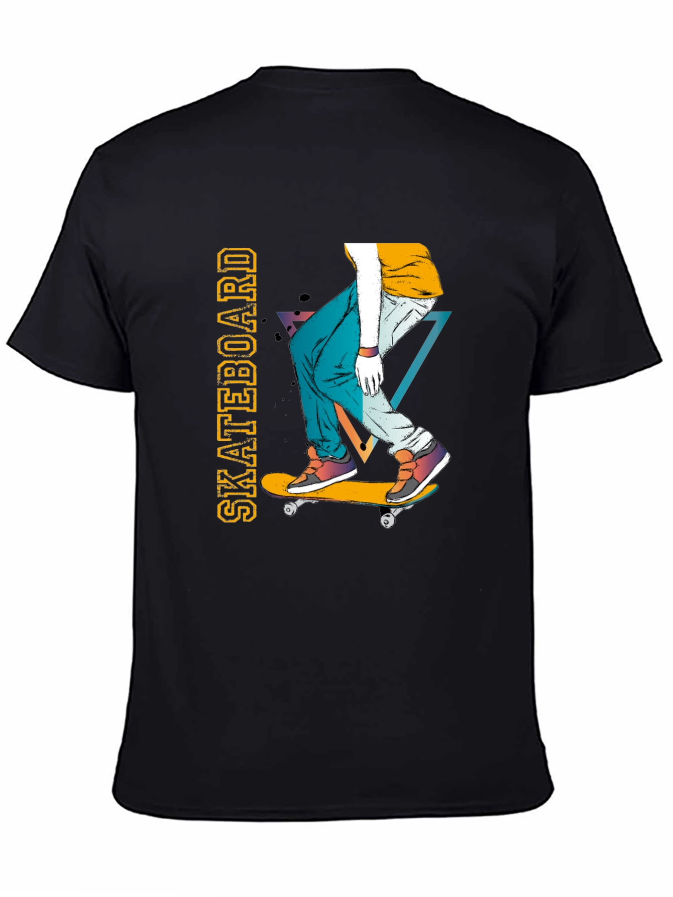 Skateboarder Graphic Tee - Cool Casual Style