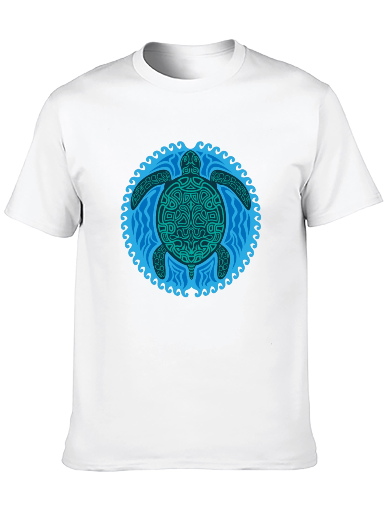Turtle Graphic Black T-Shirt