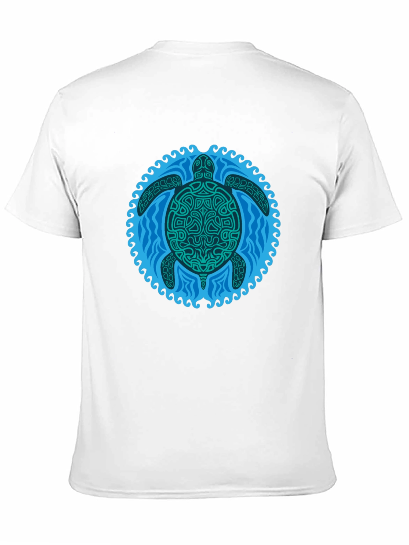 Turtle Graphic Black T-Shirt