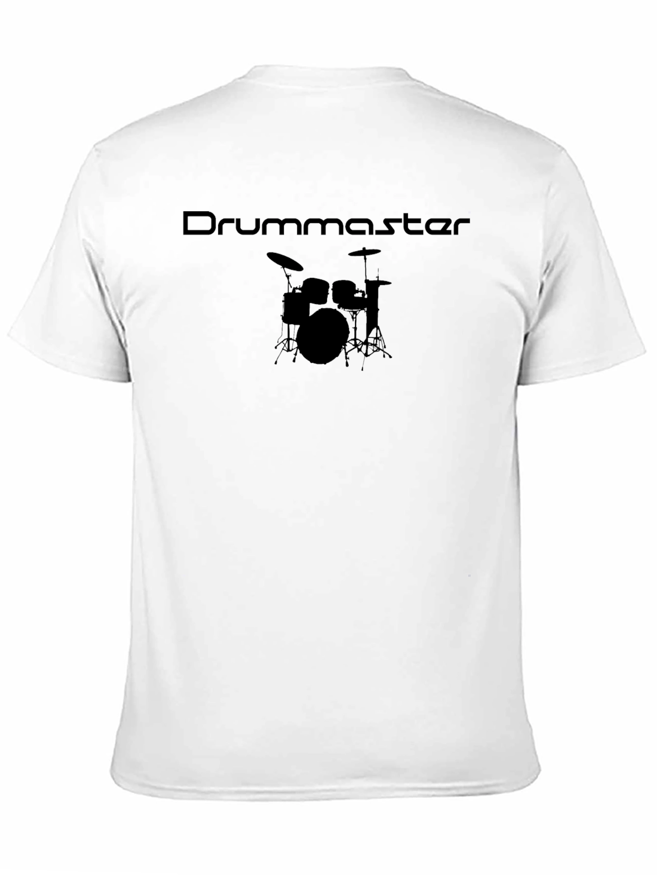 Drummaster Black T-Shirt - Musician Apparel