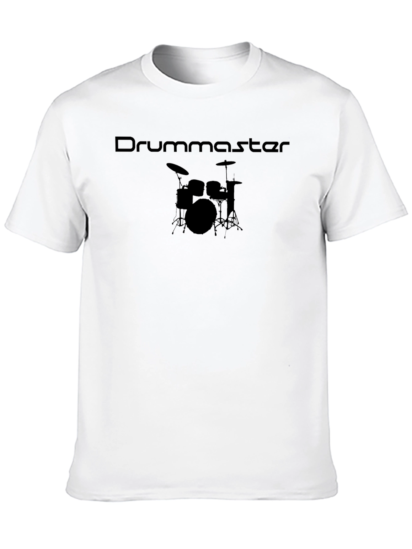 Drummaster Black T-Shirt - Musician Apparel