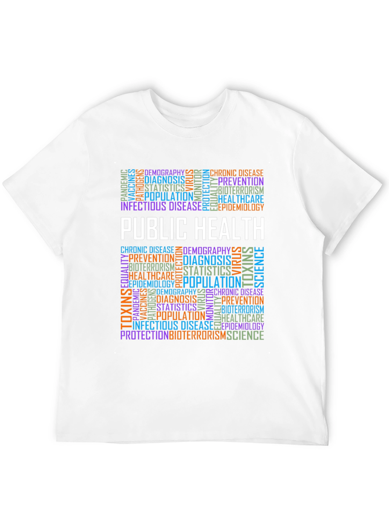 Public Health Word Art T-Shirt