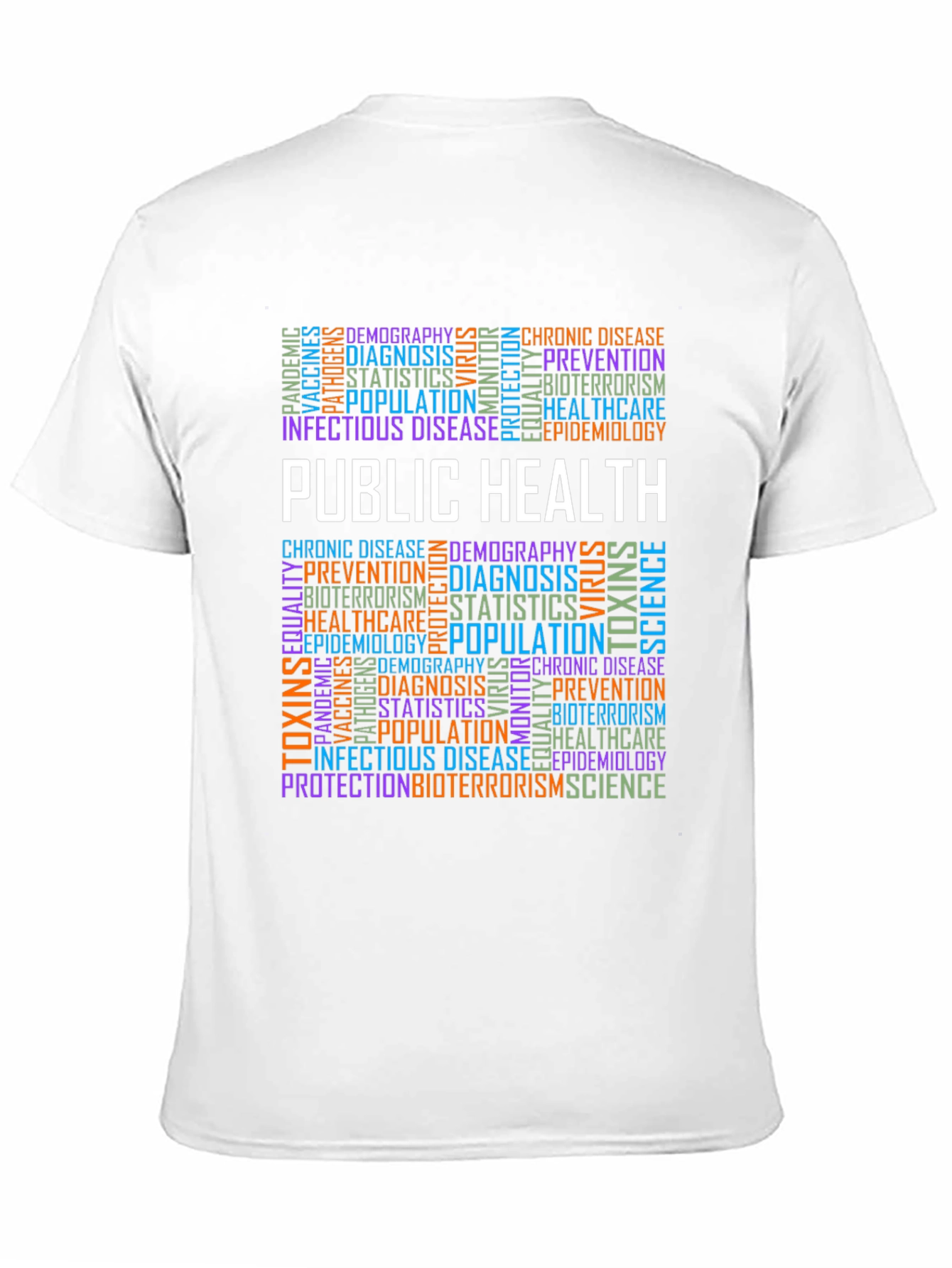 Public Health Word Art T-Shirt