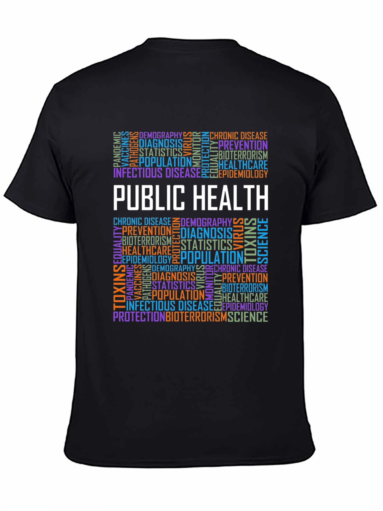 Public Health Word Art T-Shirt