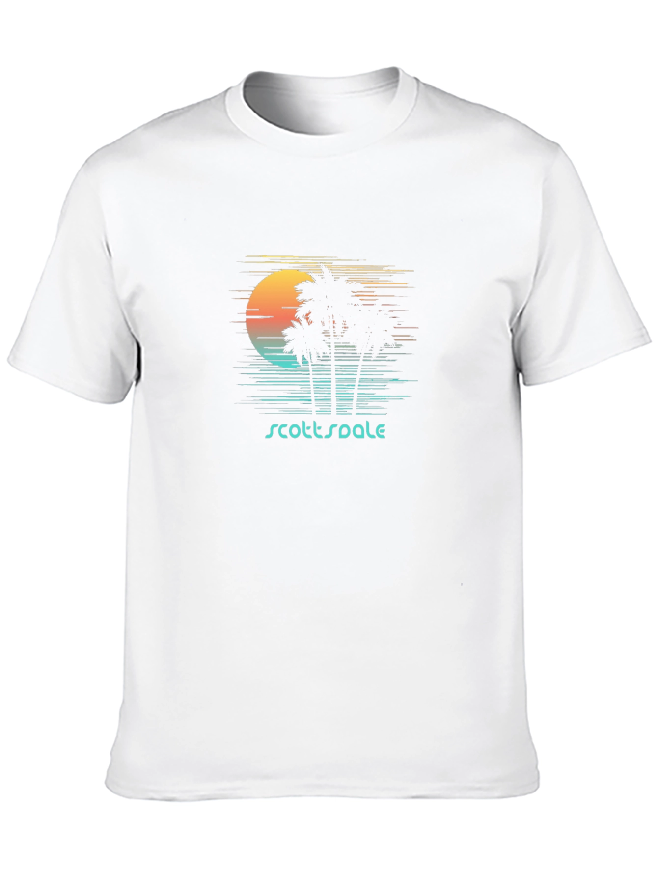 Scottsdale Palm Tree Sunset T-Shirt