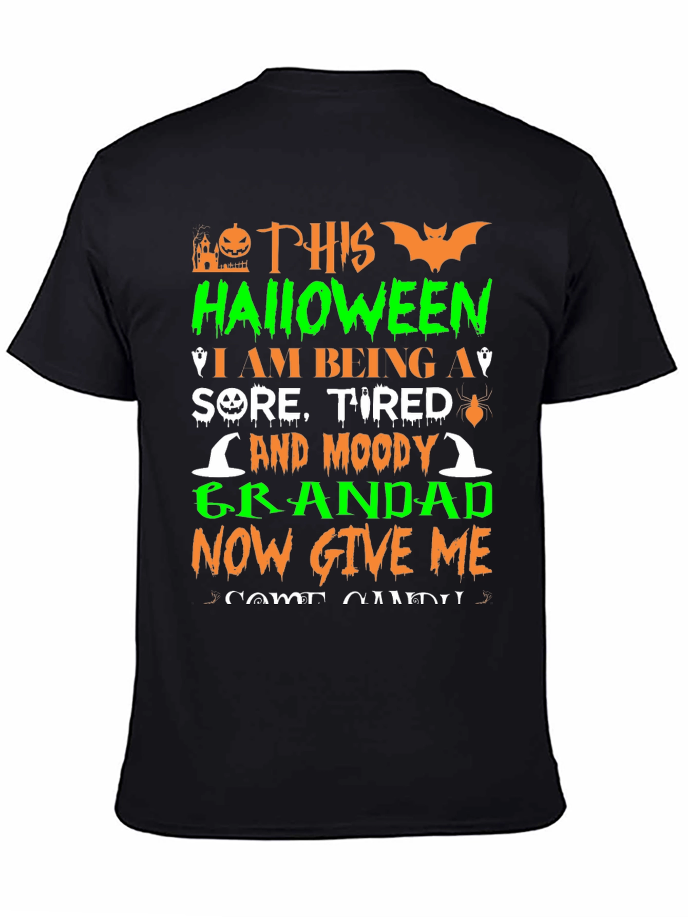 Halloween Grandad T-Shirt