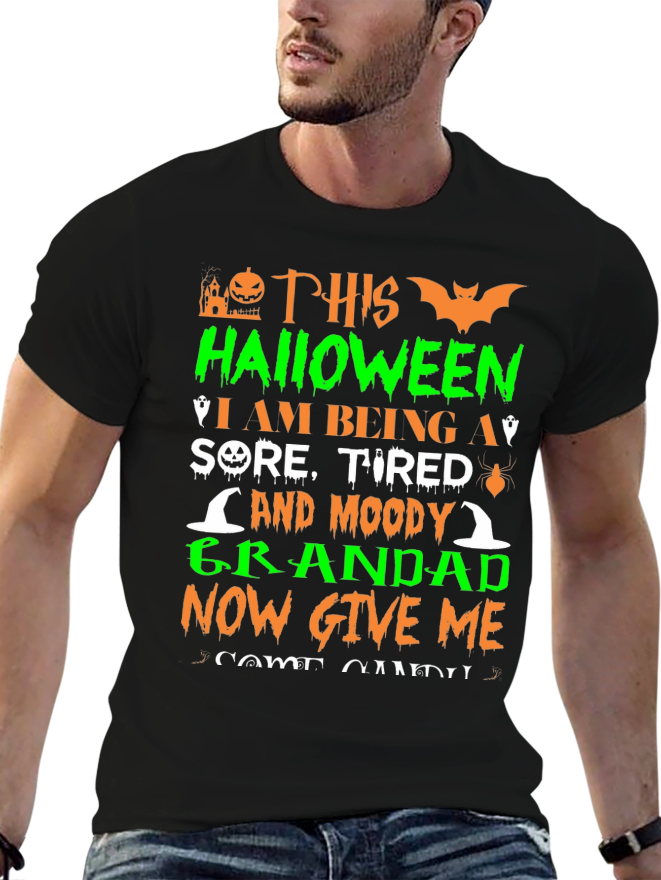 Halloween Grandad T-Shirt
