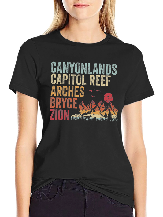 Utah National Parks Graphic Tee