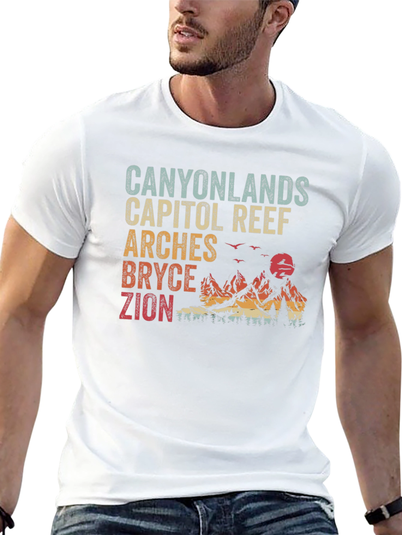 Utah National Parks Graphic Tee