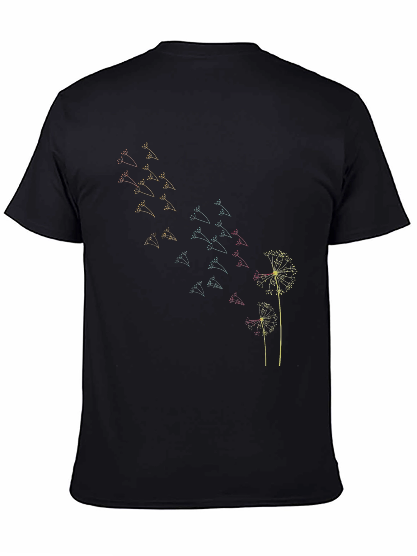 Dandelion Wish Graphic Tee - Soft Cotton Blend Shirt