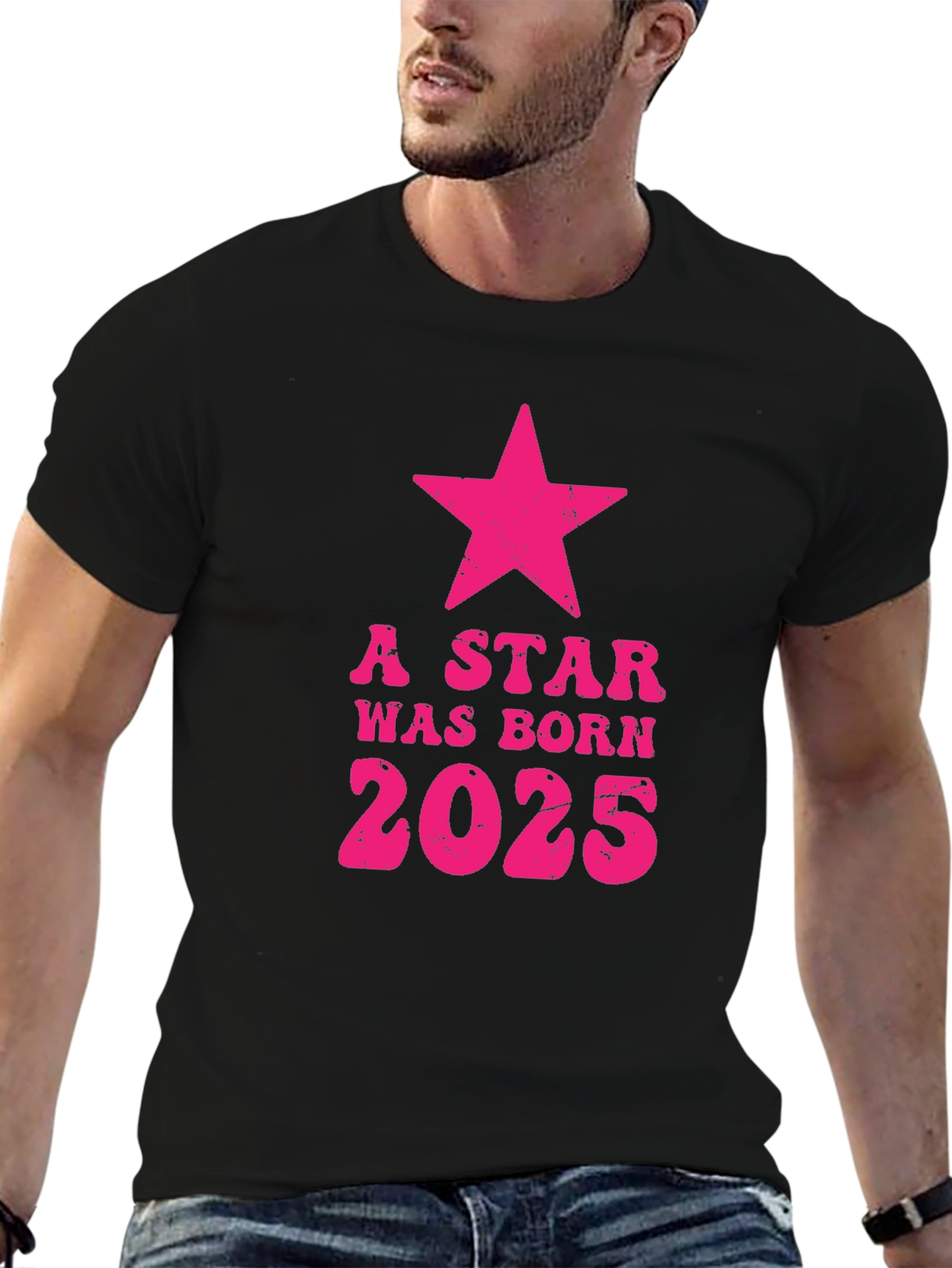 A Star Was Born 2025 Black T-Shirt
