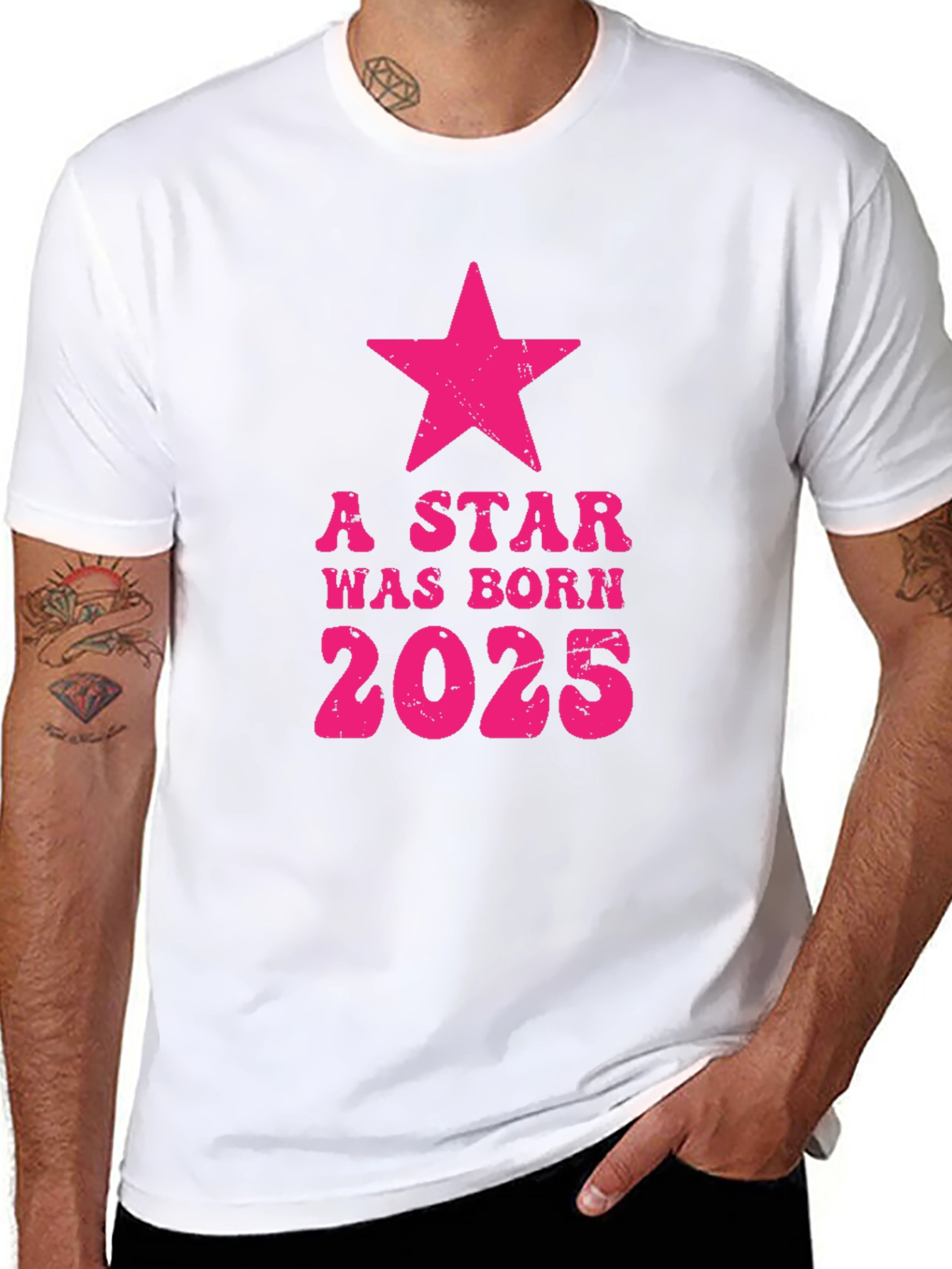 A Star Was Born 2025 Black T-Shirt