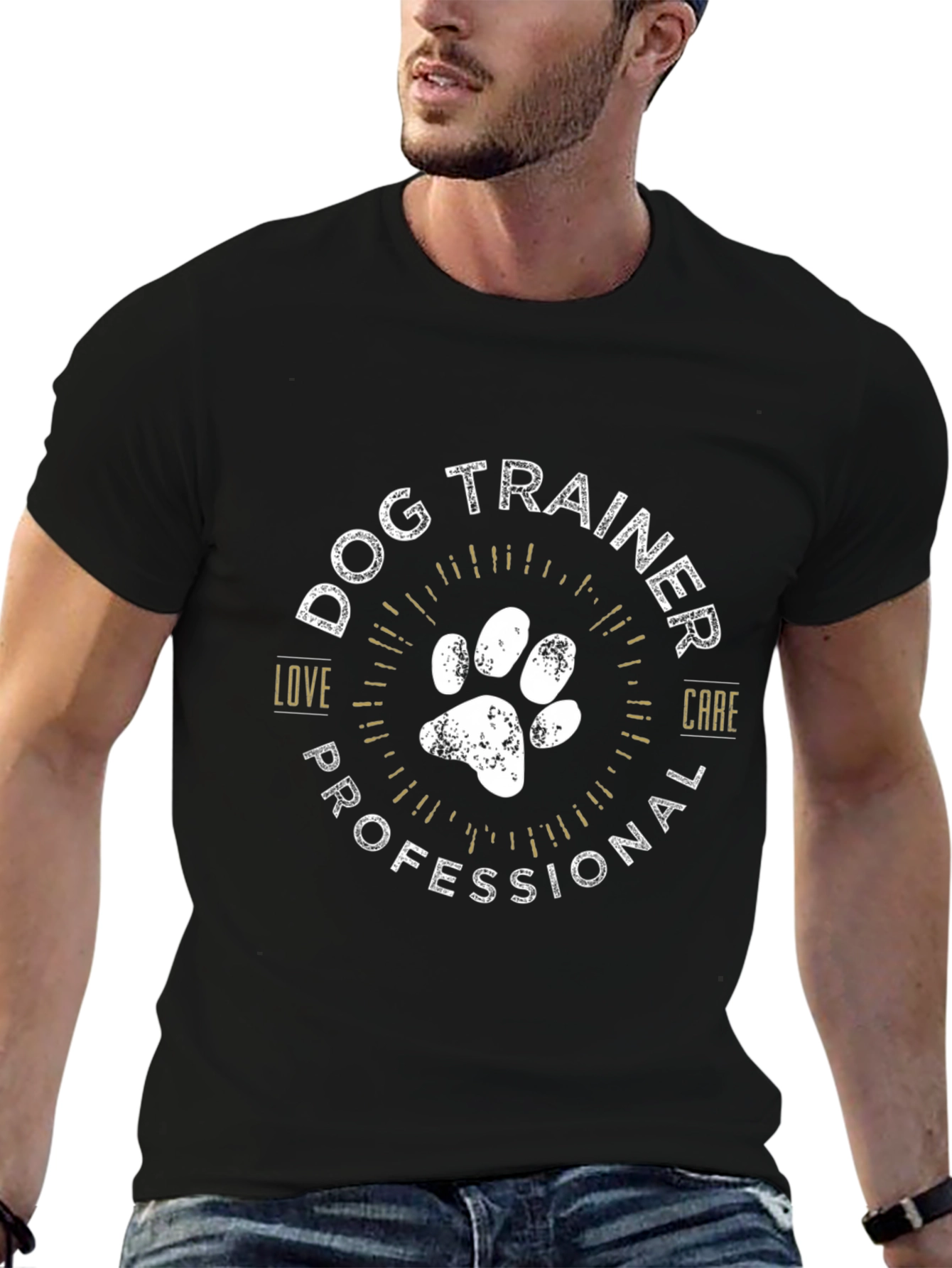 Dog Trainer T-Shirt - Love Care Professional