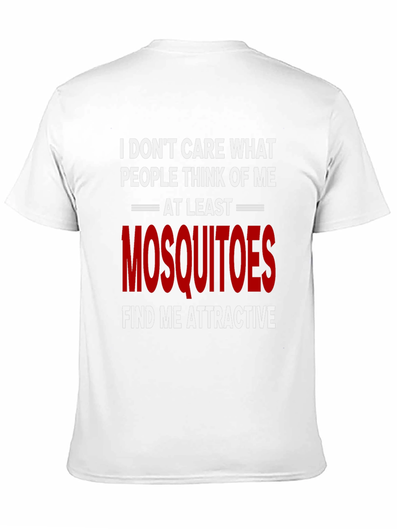 Humorous Mosquito Attraction Graphic Tee
