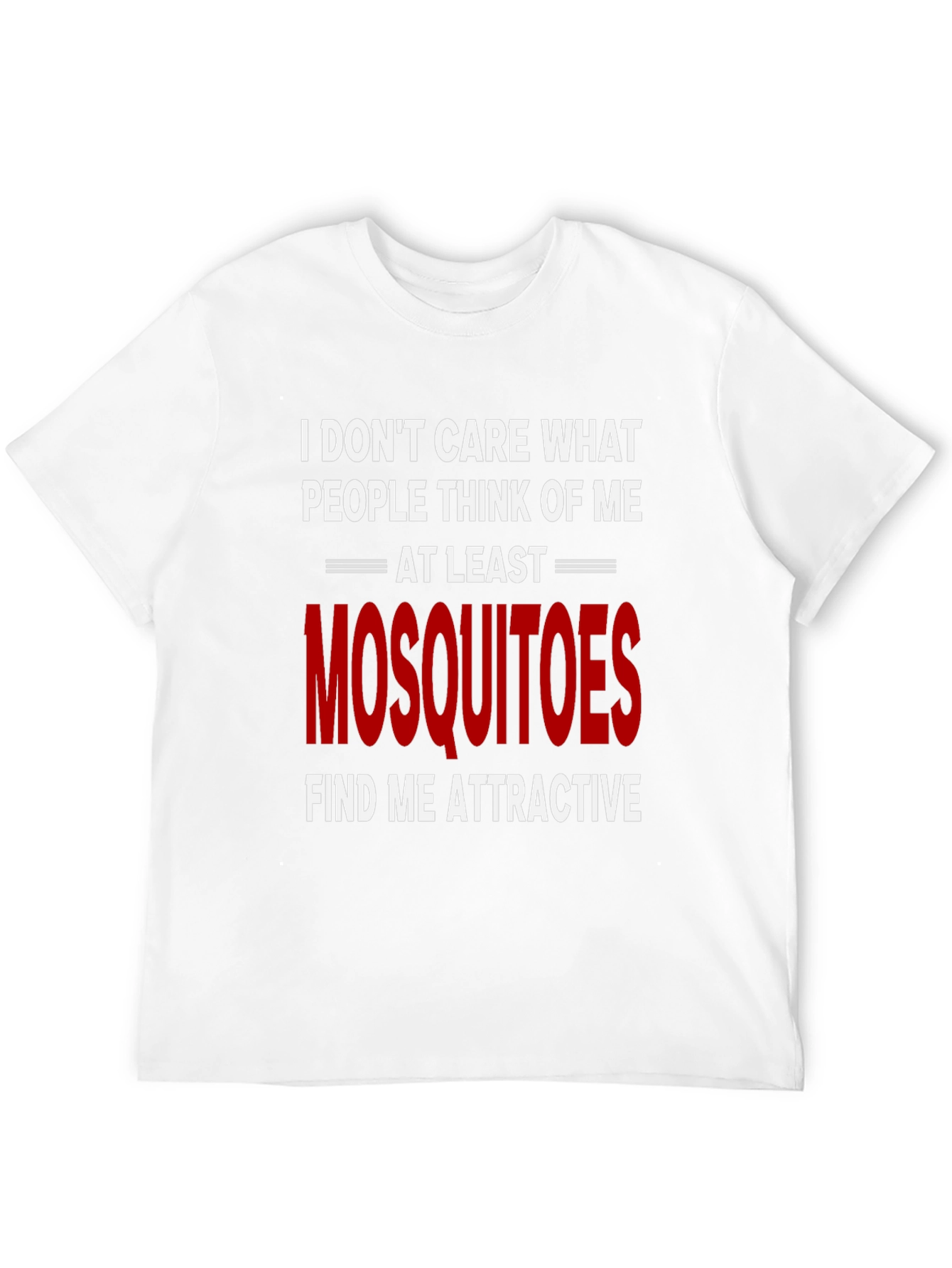 Humorous Mosquito Attraction Graphic Tee