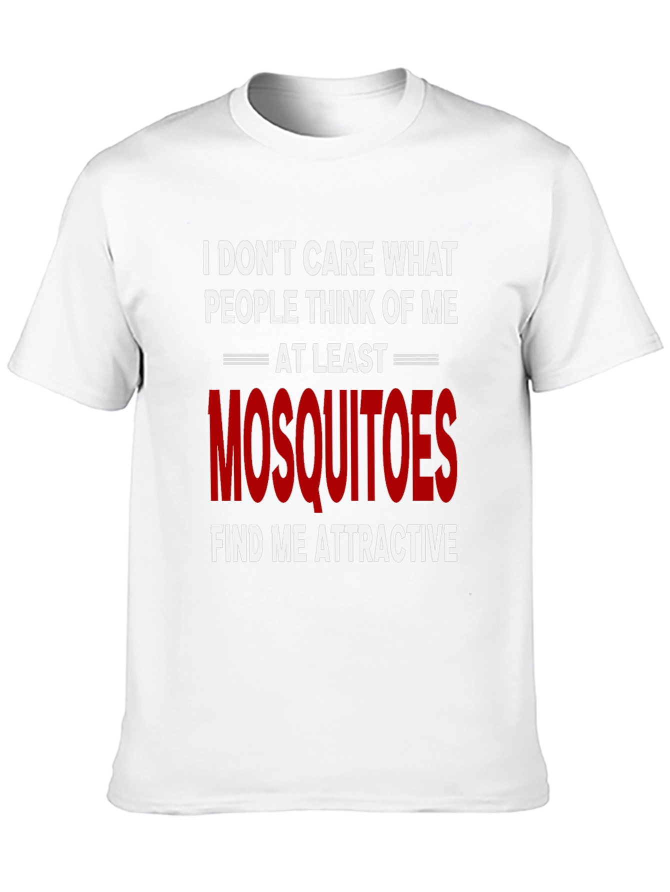 Humorous Mosquito Attraction Graphic Tee